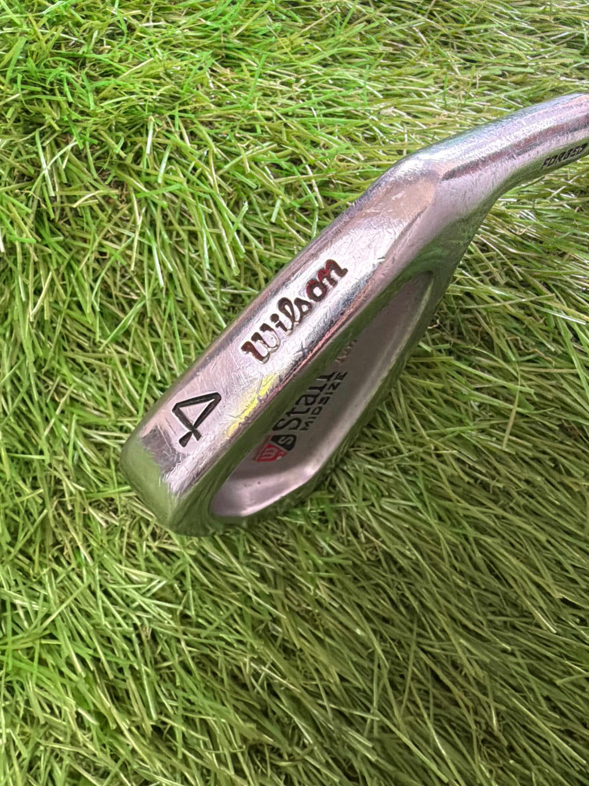 Wilson Staff 4 Iron Midsize RM Forged RH Rifle Regular Flex Shaft 38.5"