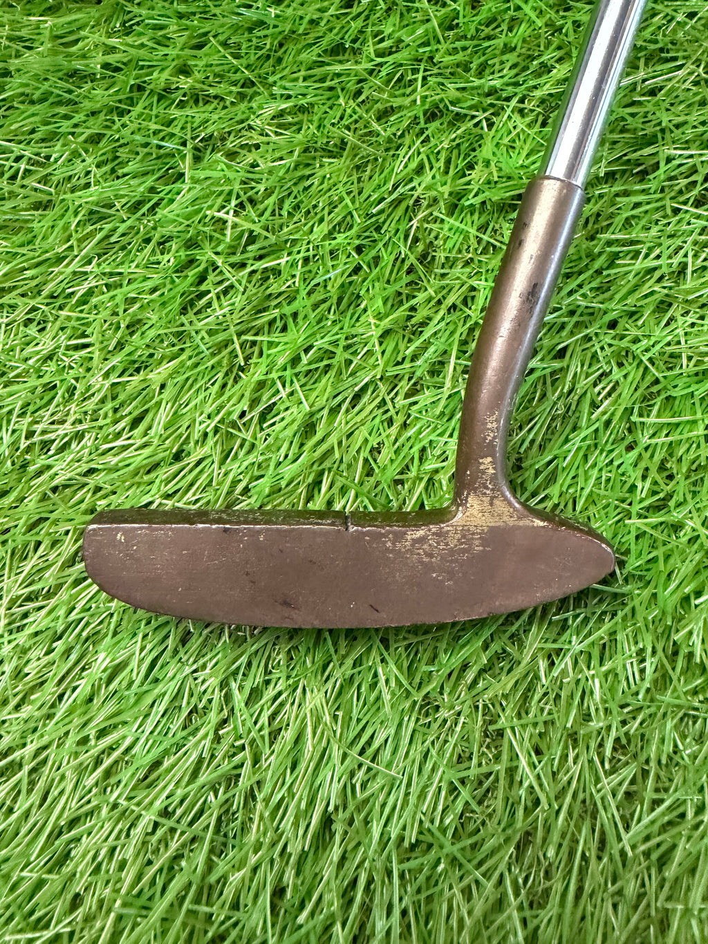 Rare Vintage Old Master Etc. L Eagle Putter RH Steel Shaft 34.5"