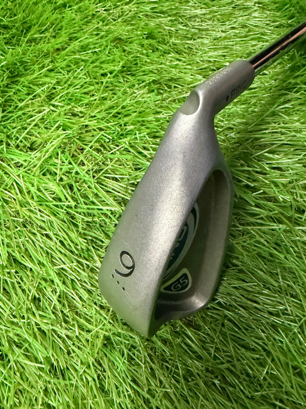 Ping G5 9 Iron Black Dot RH Steel Shaft 36"
