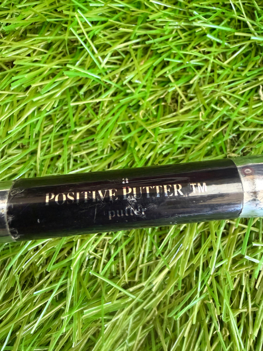 Vintage Positive Putter P2 Target Line Balanced RH Steel Shaft 35"