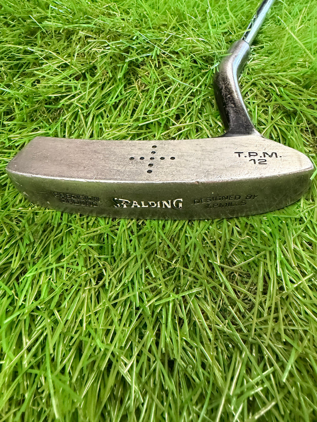 Vintage Spalding TP Mills TPM 12 Putter RH Steel Shaft 35.5"