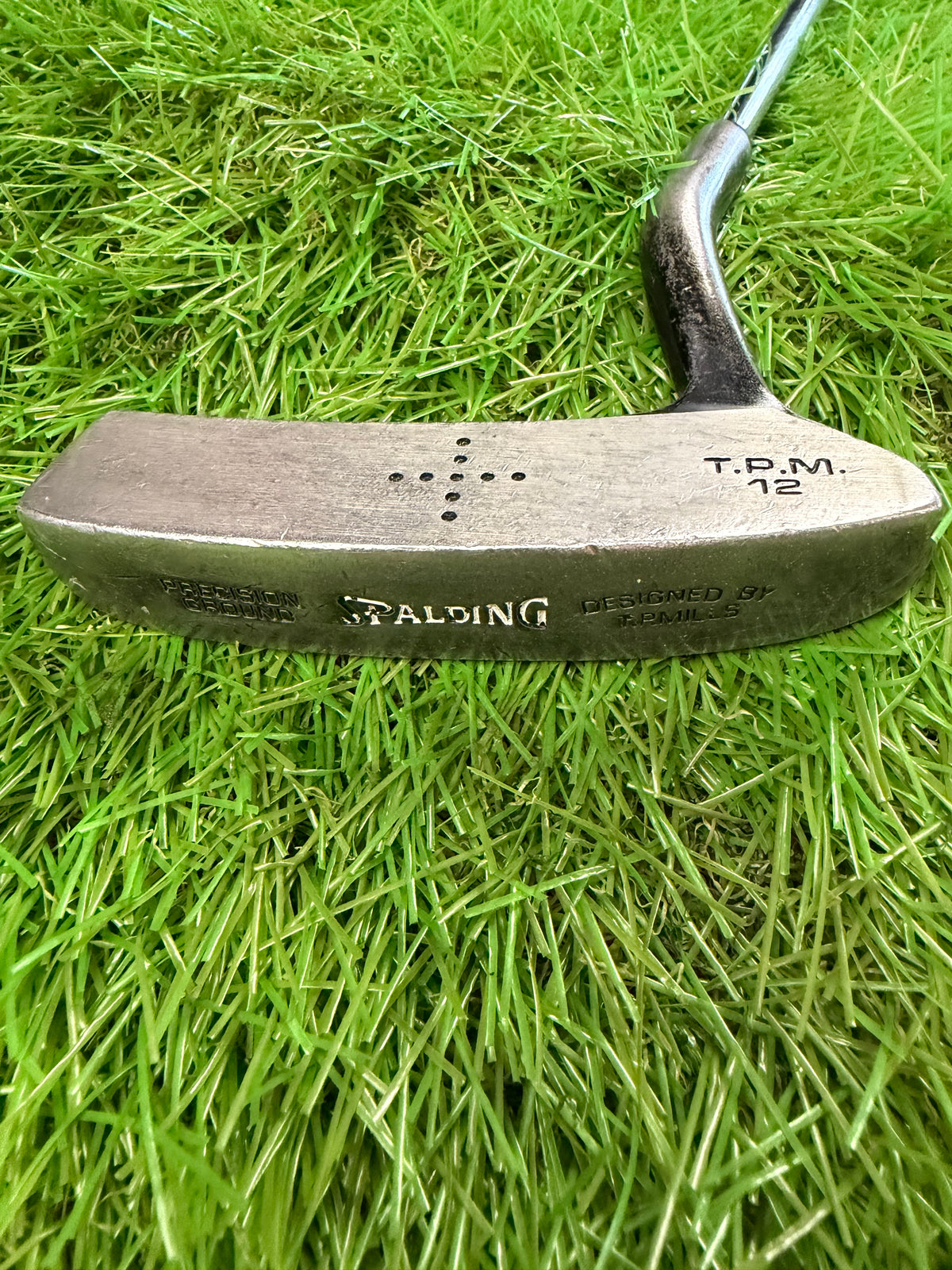 Vintage Spalding TP Mills TPM 12 Putter RH Steel Shaft 35.5"