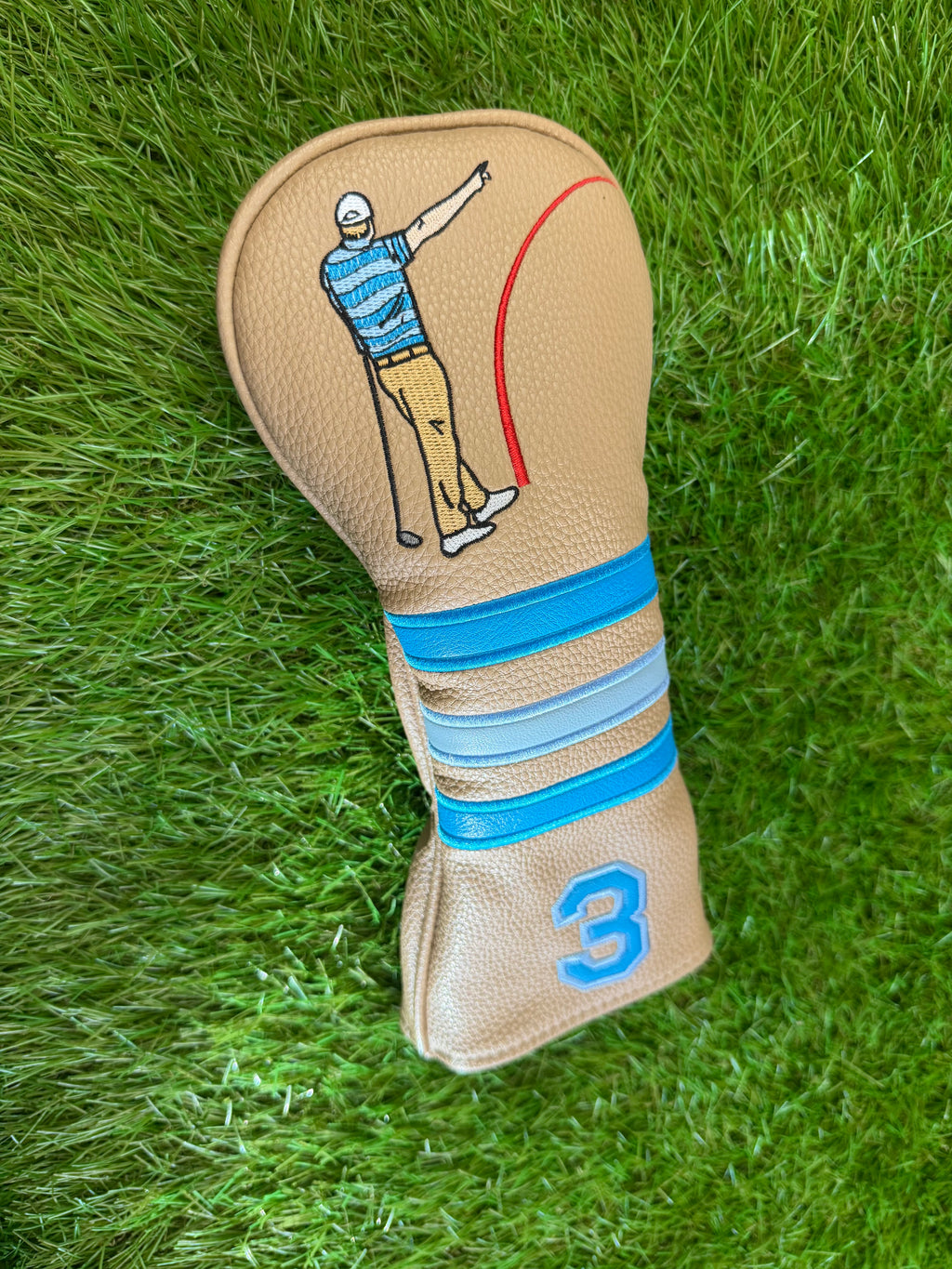 Golf Gods Mad Slicer 3 Wood Headcover