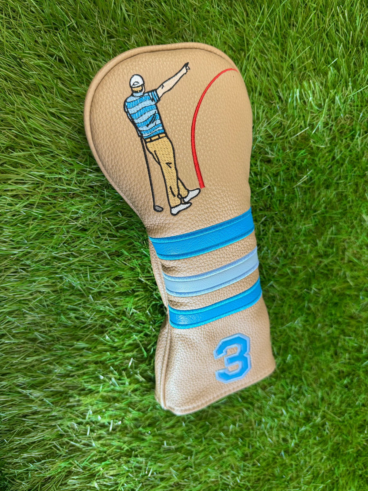 Golf Gods Mad Slicer 3 Wood Headcover