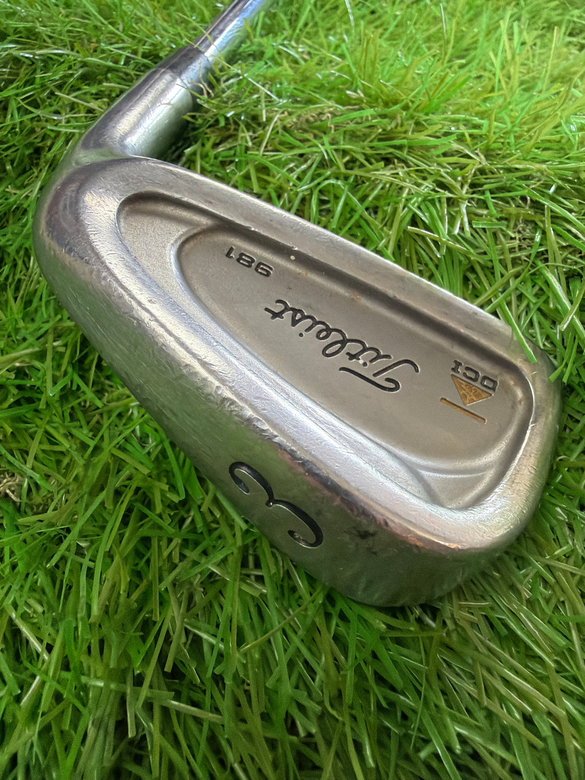 Titleist DCI 981 3 Iron RH Dynamic Gold Sensicore S300 Stiff Flex 39.25"