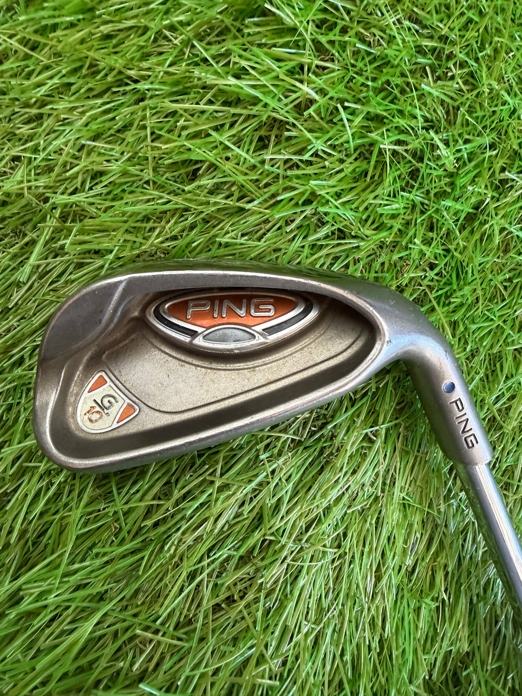 Ping G10 Pitching Wedge Blue Dot RH A.W.T. Stiff Flex Shaft 35.75"