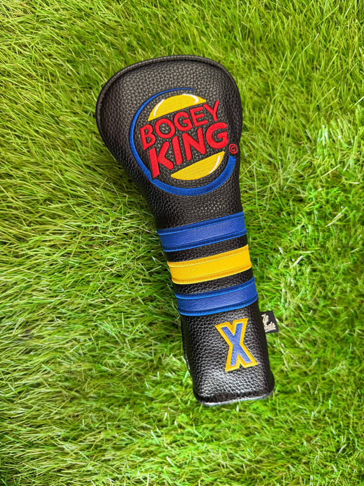 Golf Gods Bogey King Hybrid Headcover - Black