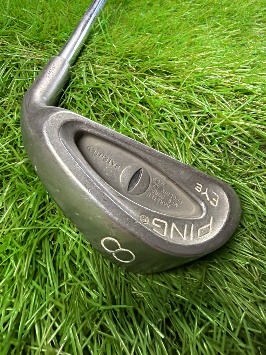 Ping Eye 8 Iron (Cat Eye) Black Dot RH ZZ Lite Stiff Flex Shaft 36"
