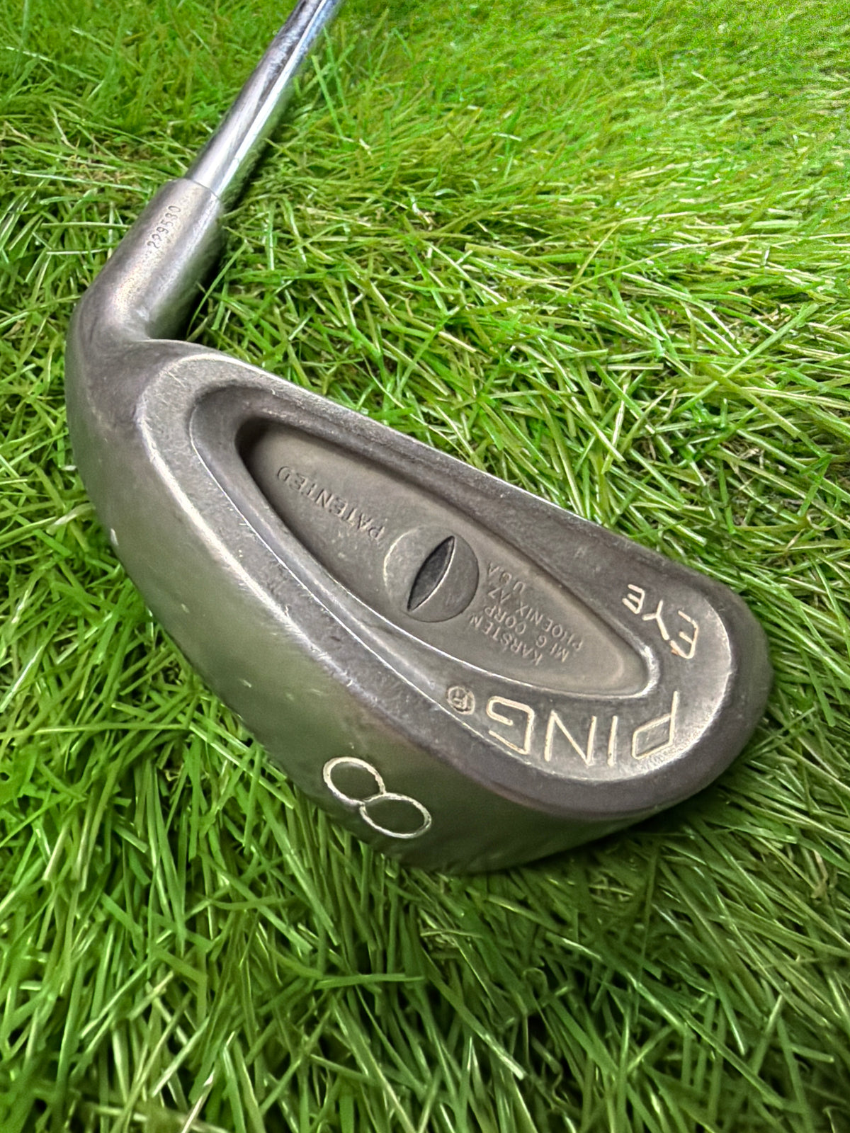 Ping Eye 8 Iron (Cat Eye) Black Dot RH ZZ Lite Stiff Flex Shaft 36"