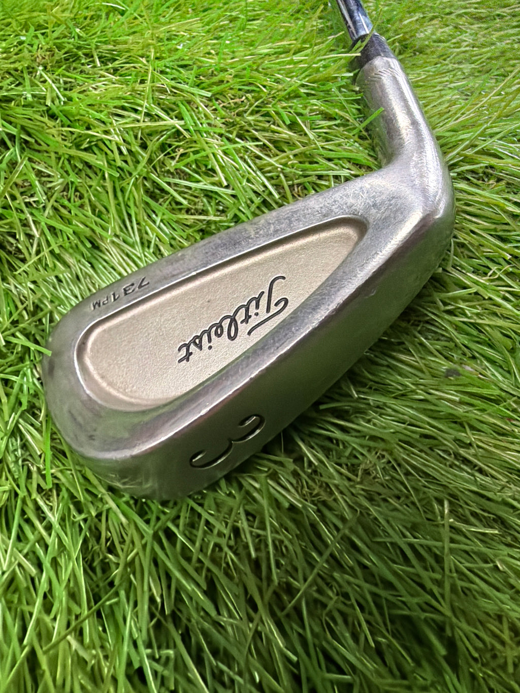 Titlesit 731 PM 3 Iron LH Dynamic Gold S300 Stiff Flex Shaft 39"