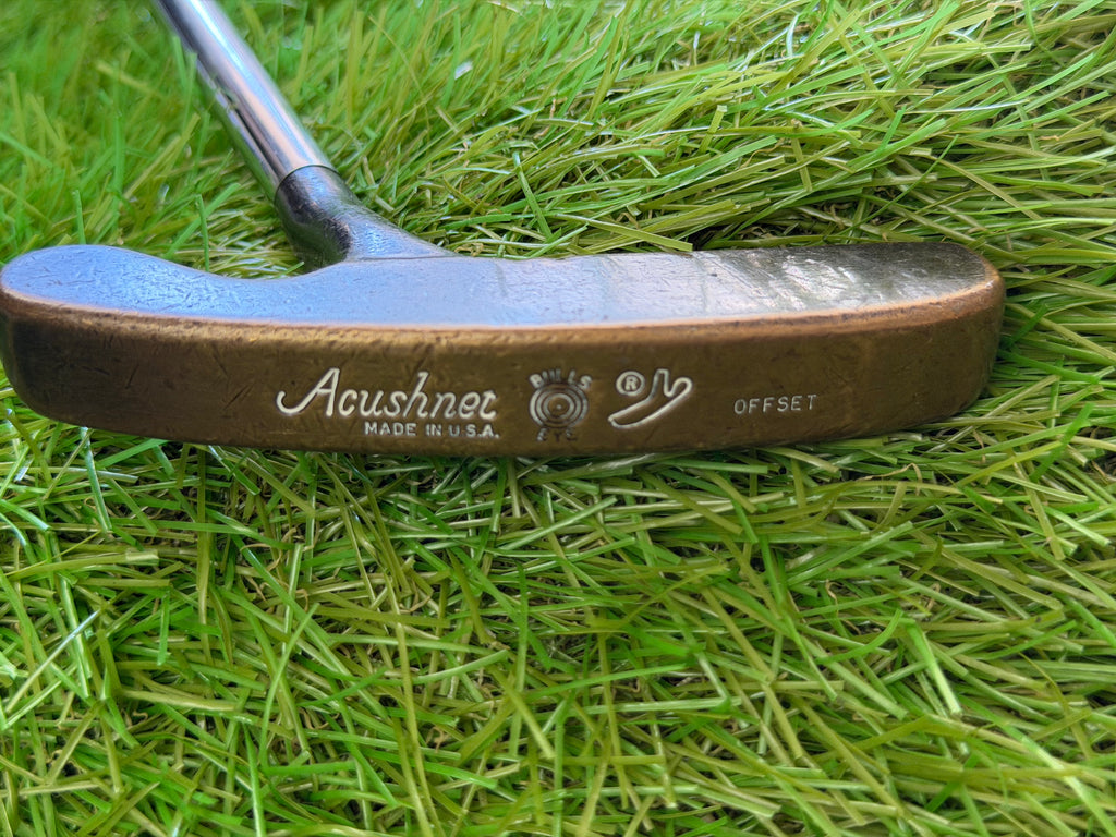 Vintage Acushnet Bulls Eye Off-set Putter RH 35.5"