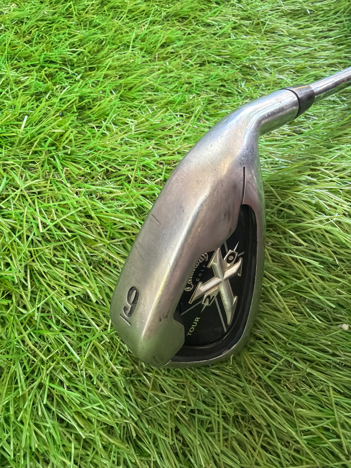 Callaway X20 9 Iron RH Rifle FCM 6.0 Stiff Flex Shaft 37.5"