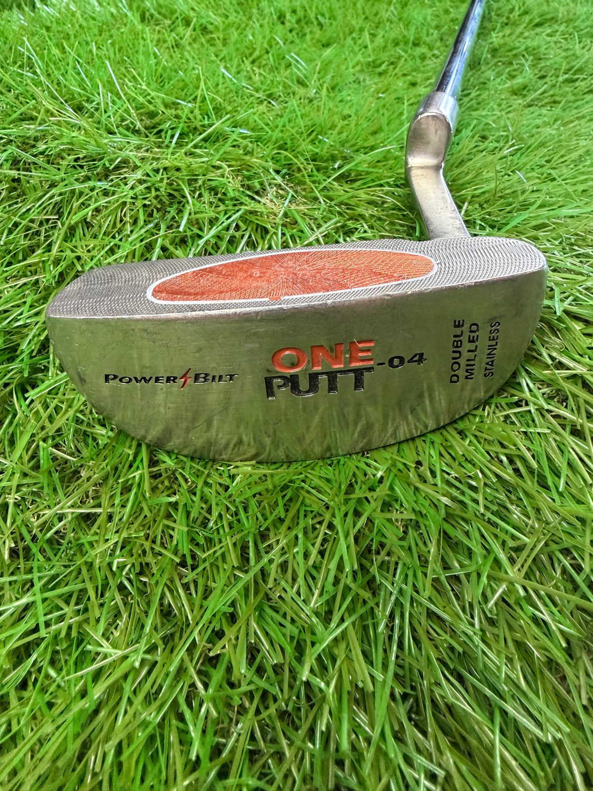PowerBilt One Putt -04 Mid Mallet Putter RH 35.75"