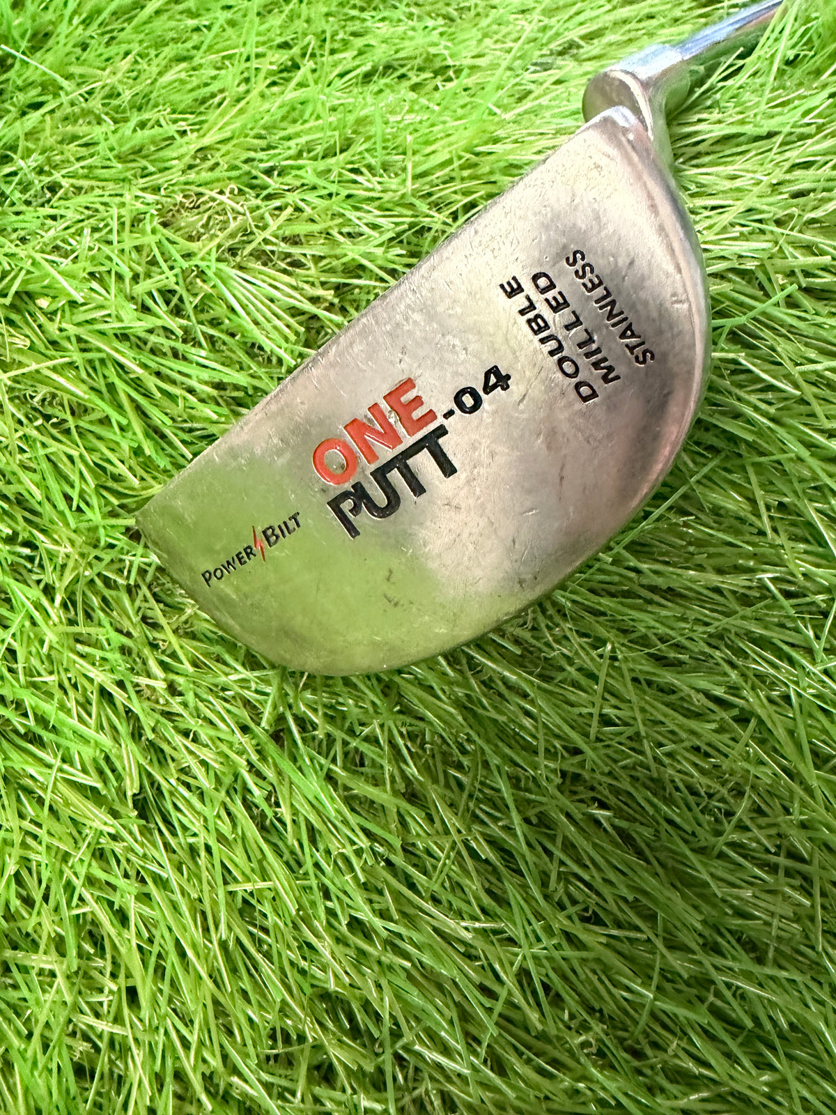 PowerBilt One Putt -04 Mid Mallet Putter RH 35.75"
