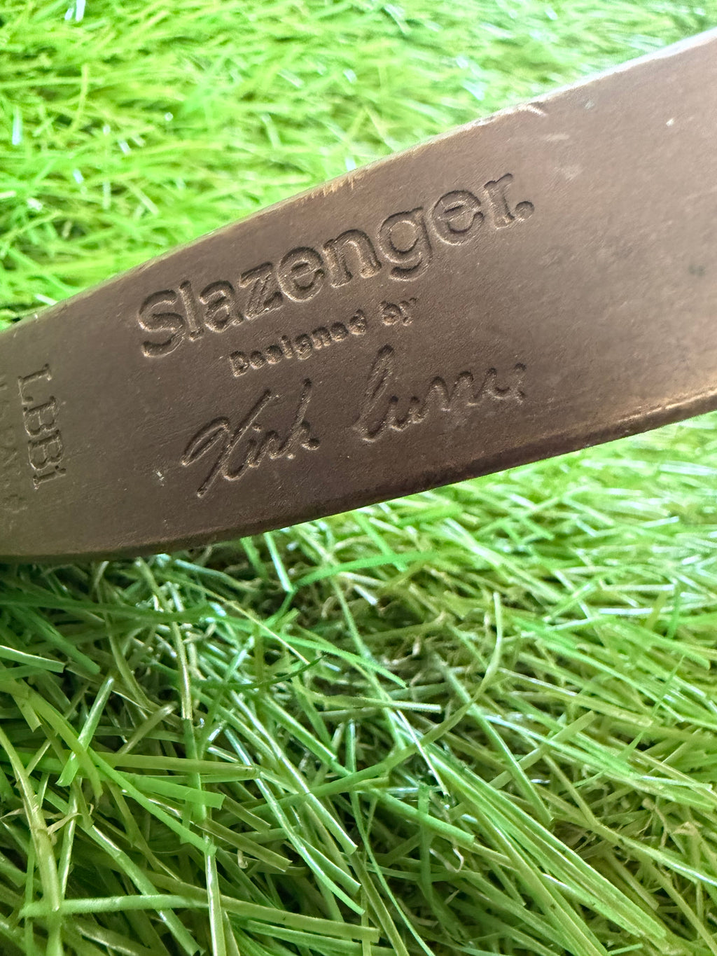 Rare Vintage Slazenger Kirk Currie LBB1 Putter RH 35"