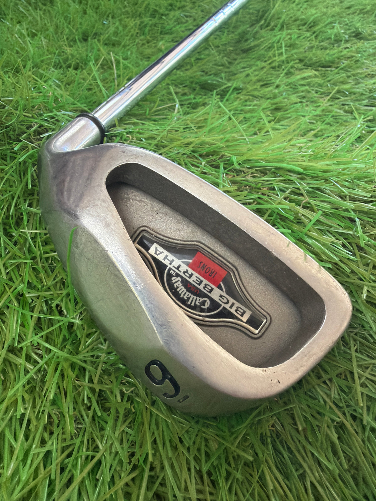 Callaway Big Bertha 9 Iron RH TrueTemper Memphis 10 Uniflex Shaft 36"
