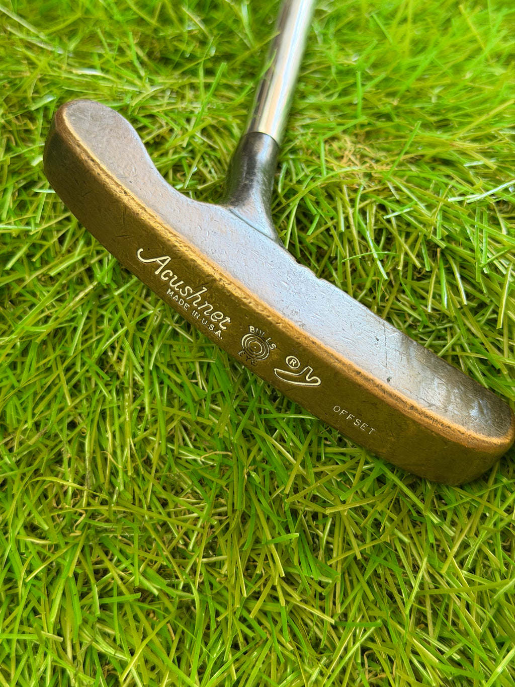 Vintage Acushnet Bulls Eye Off-set Putter RH 35.5"