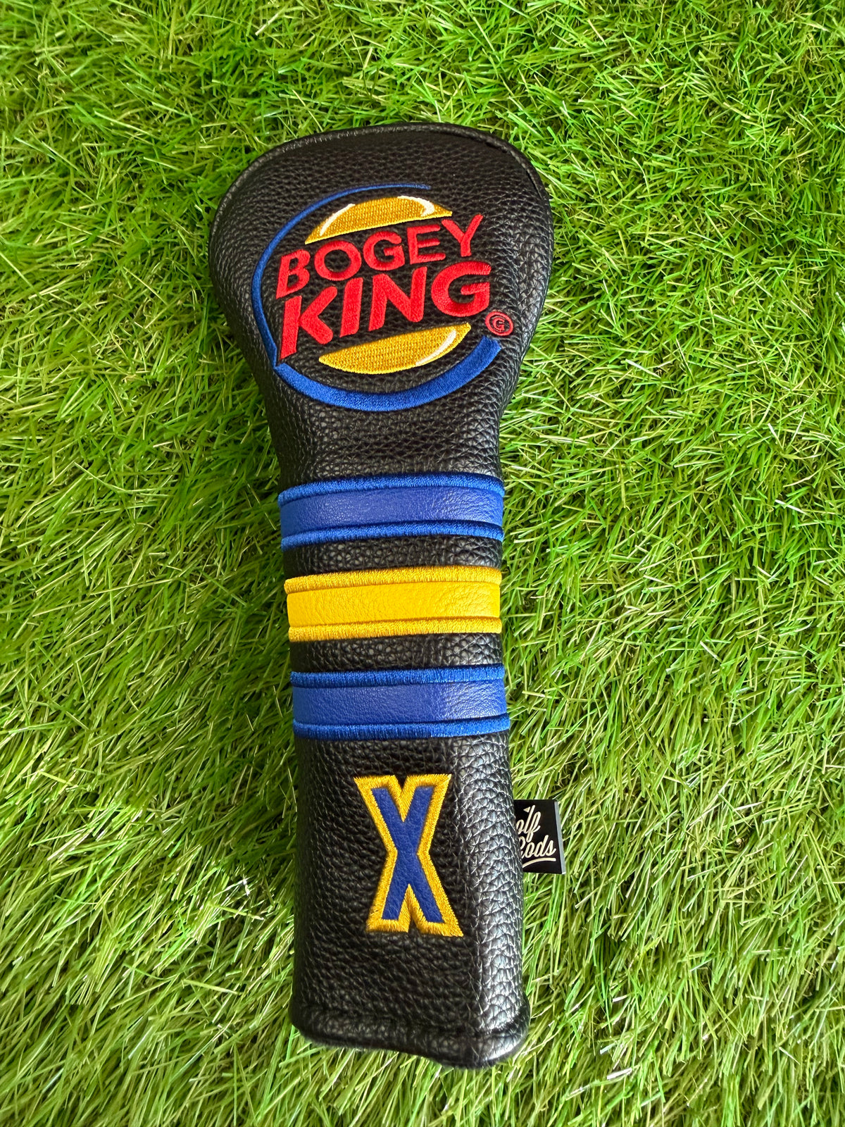 Golf Gods Bogey King Hybrid Headcover - Black