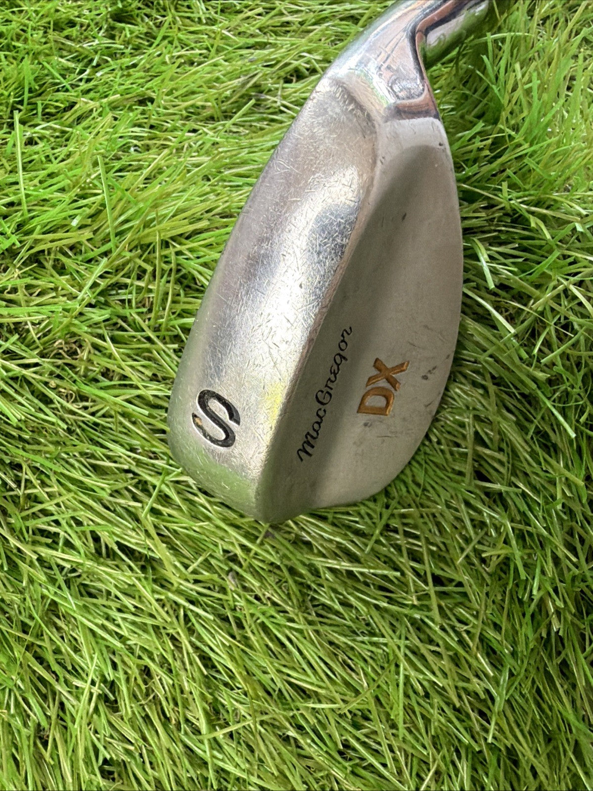 Vintage MacGregor DX Sand Wedge RH Stiff Flex Steel Shaft 35.75"