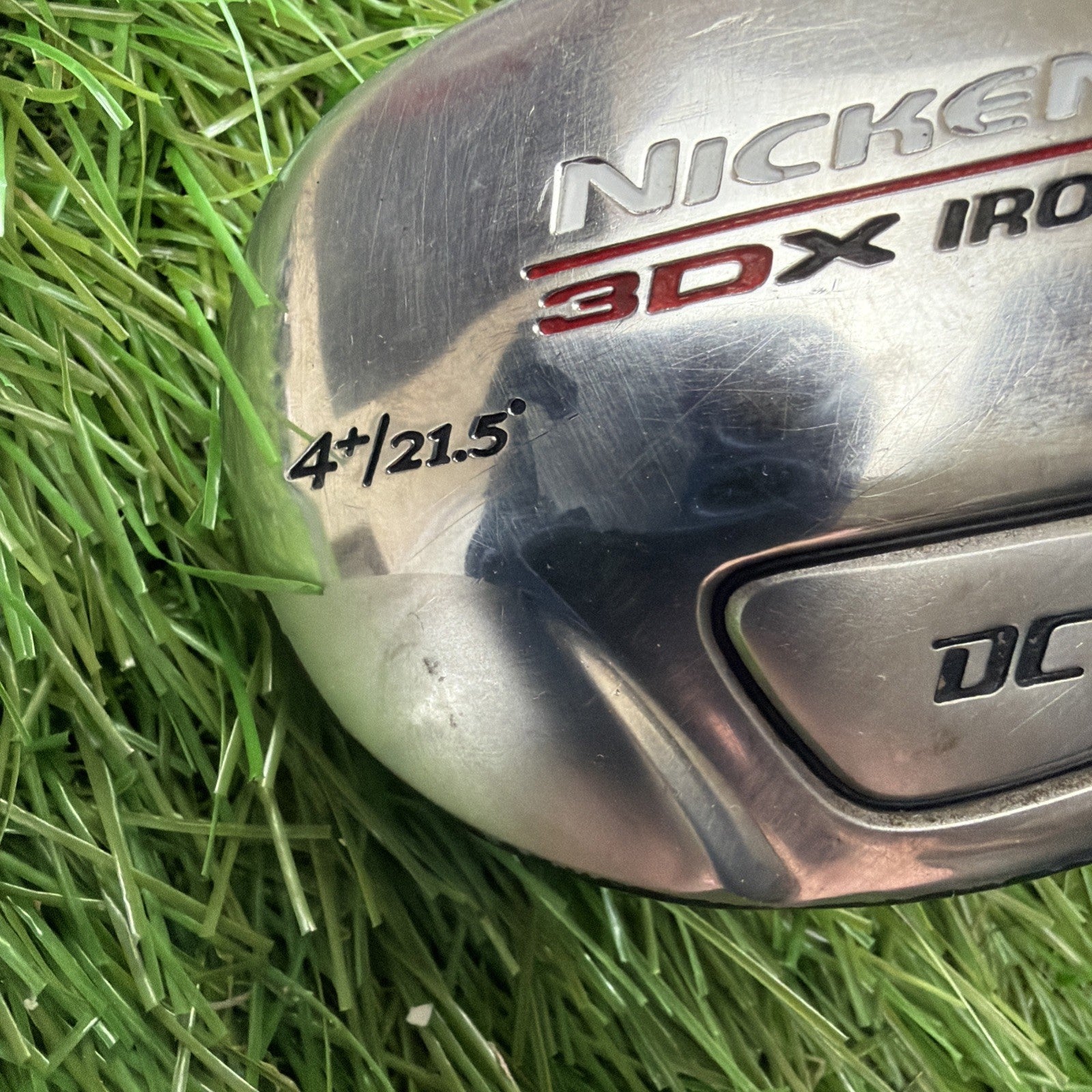 Nickent 3DX Ironwood 21.5° 4+H RH SR2 85g Stiff Flex Shaft 39.5"