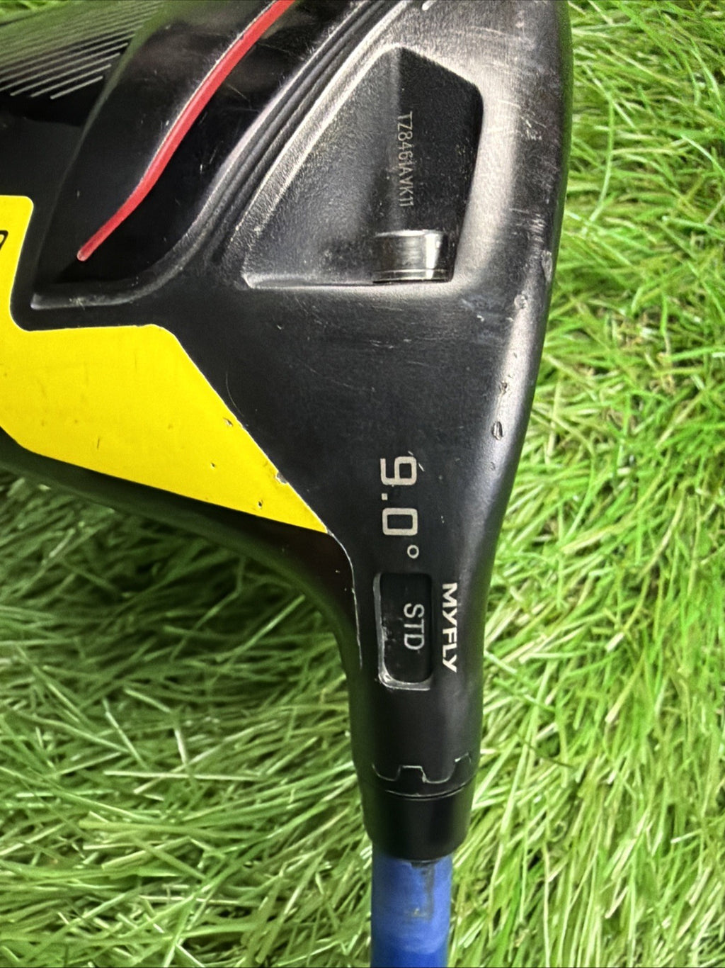Cobra King F9 9° Driver Adj. Loft RH Grafalloy ProLaunch Blue 65g Reg Flex 45.5"