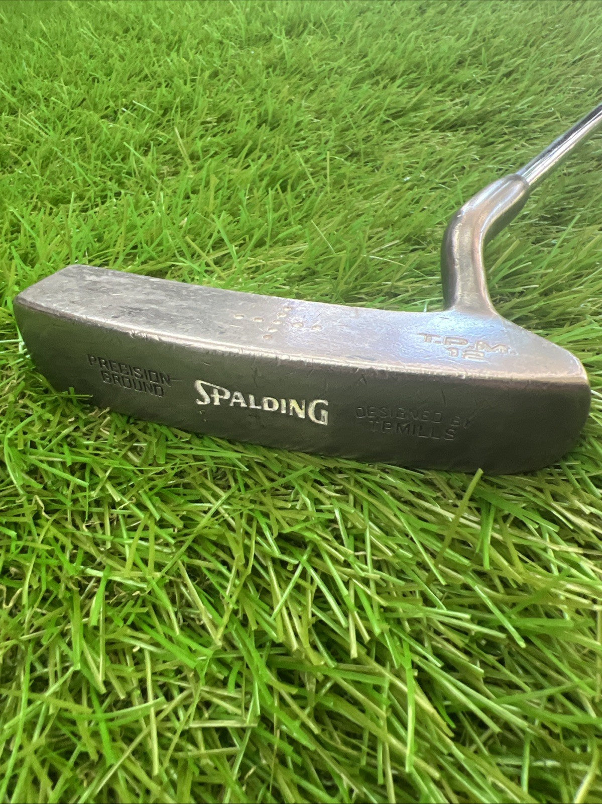 Vintage Spalding TP Mills Precision Milled TPM 12 RH Blade Putter 34"