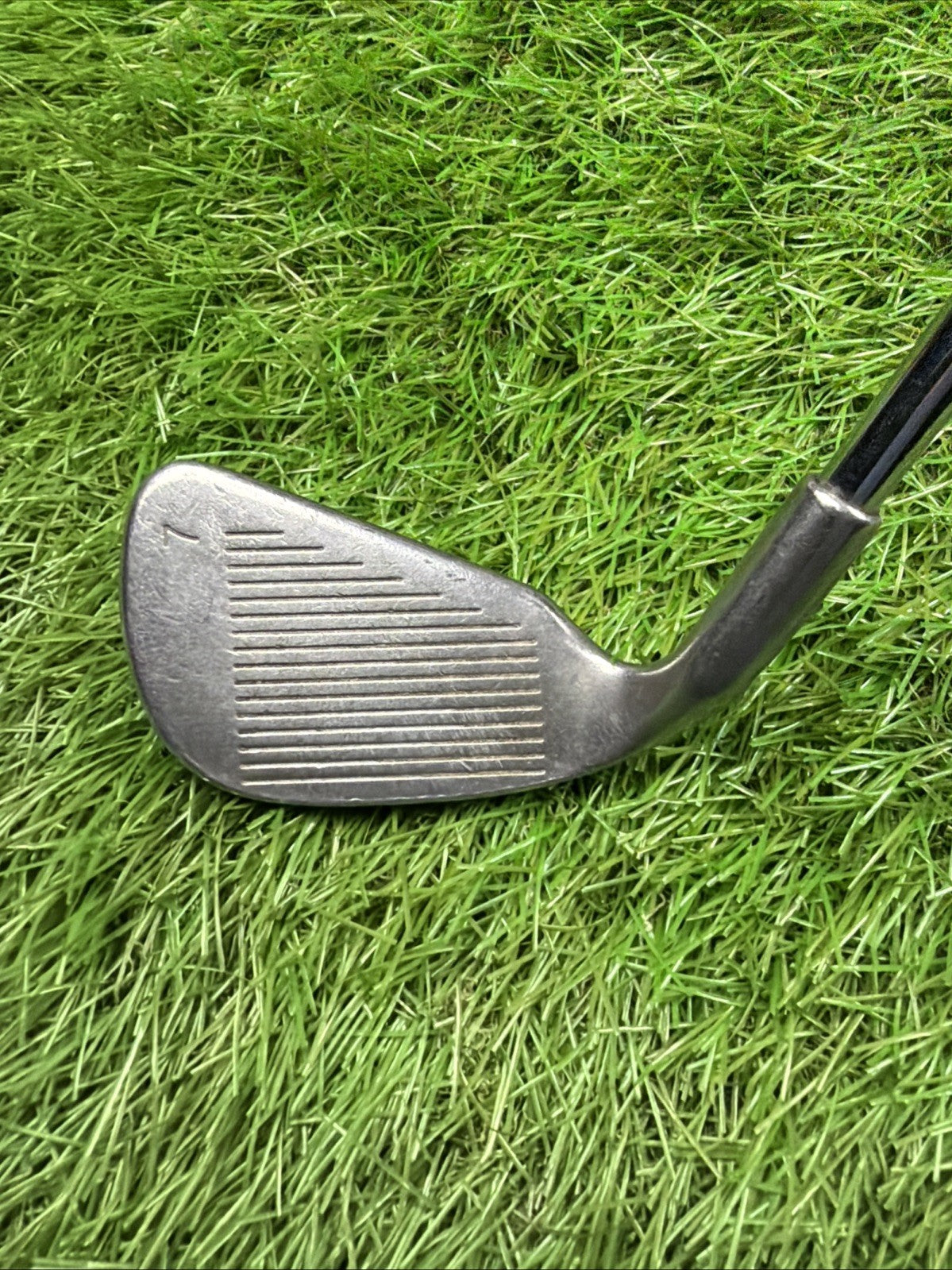 Vintage Ping Eye 2 7 Iron Orange Dot RH Dynamic Gold S300 Stiff Flex 37.5"