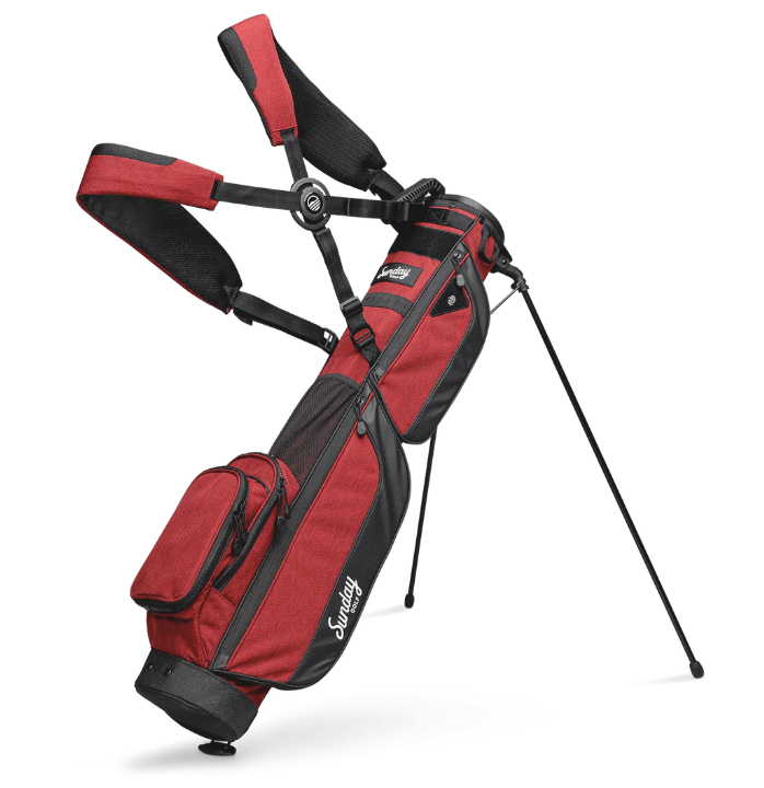 Sunday Golf Loma XL Stand Bag 3-Way Full Length Dividers 3.4lbs Double Strap