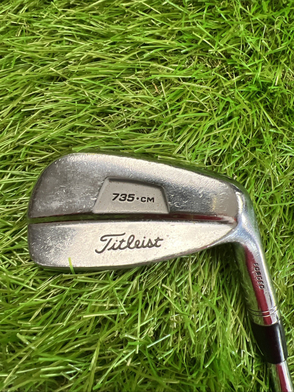 Titleist 735 CM Forged 9 Iron RH FCM 6.0 Stiff Flex Shaft 36"