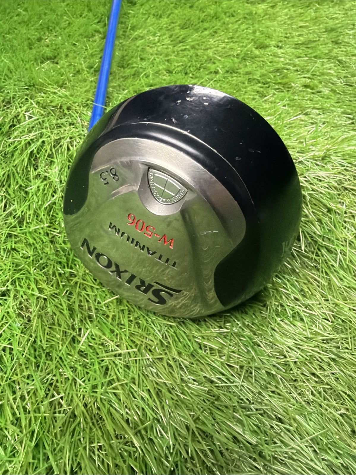 Srixon W-506 8.5° Titanium Driver RH Pro Launch Blue 65 Stiff Flex Shaft 45"