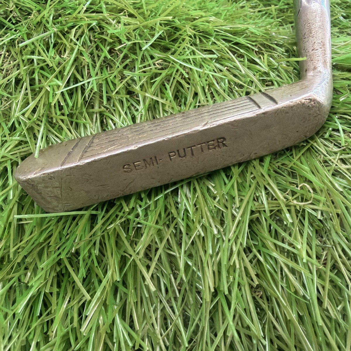Antique MacGregor Radite Accurate Semi-Putter RH Leather Grip 34.5"