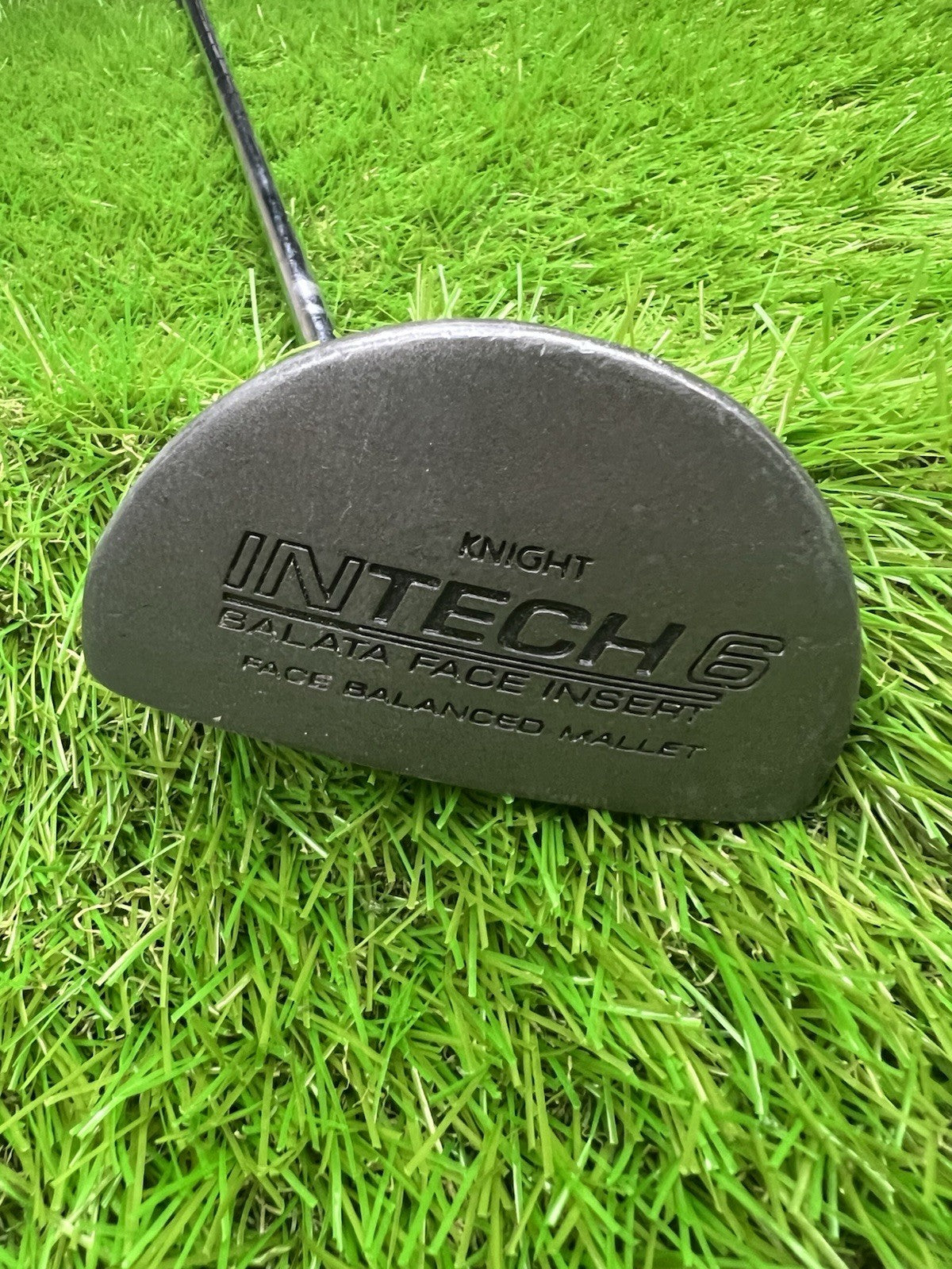 Knight Intech 6 Balata Insert Mallet Putter RH Face Balanced 36"