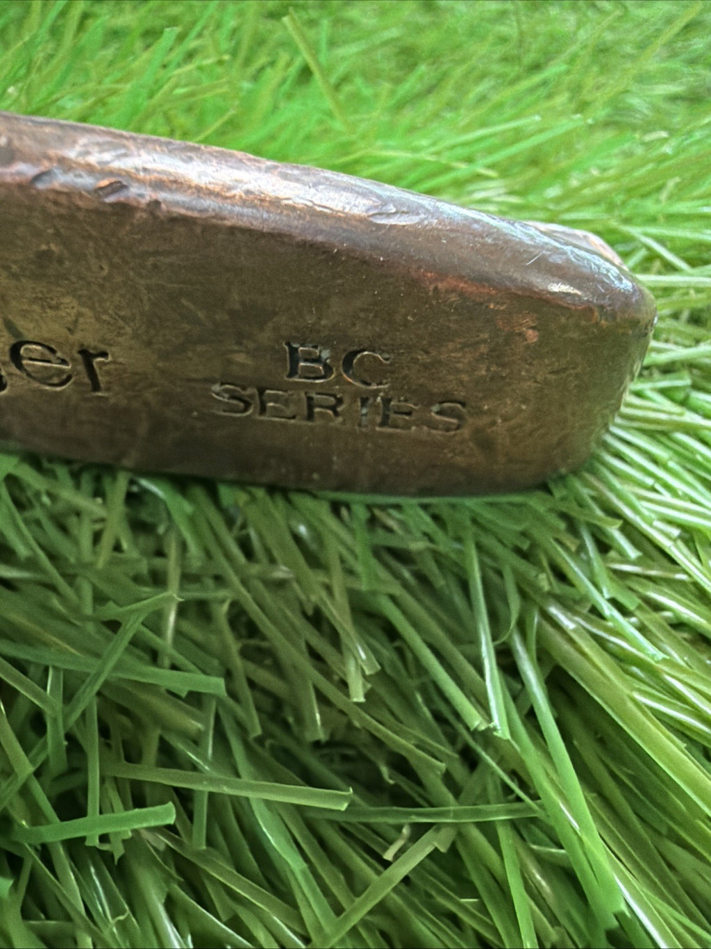 Vintage 706 Beryllium Copper Slazenger Putter BC Series RH Steel Shaft 35"