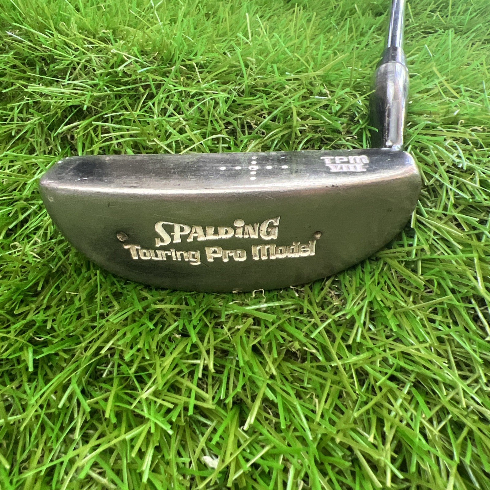 Vintage Spalding Putter TPM VIII RH Steel Shaft 34.75" Original Grip