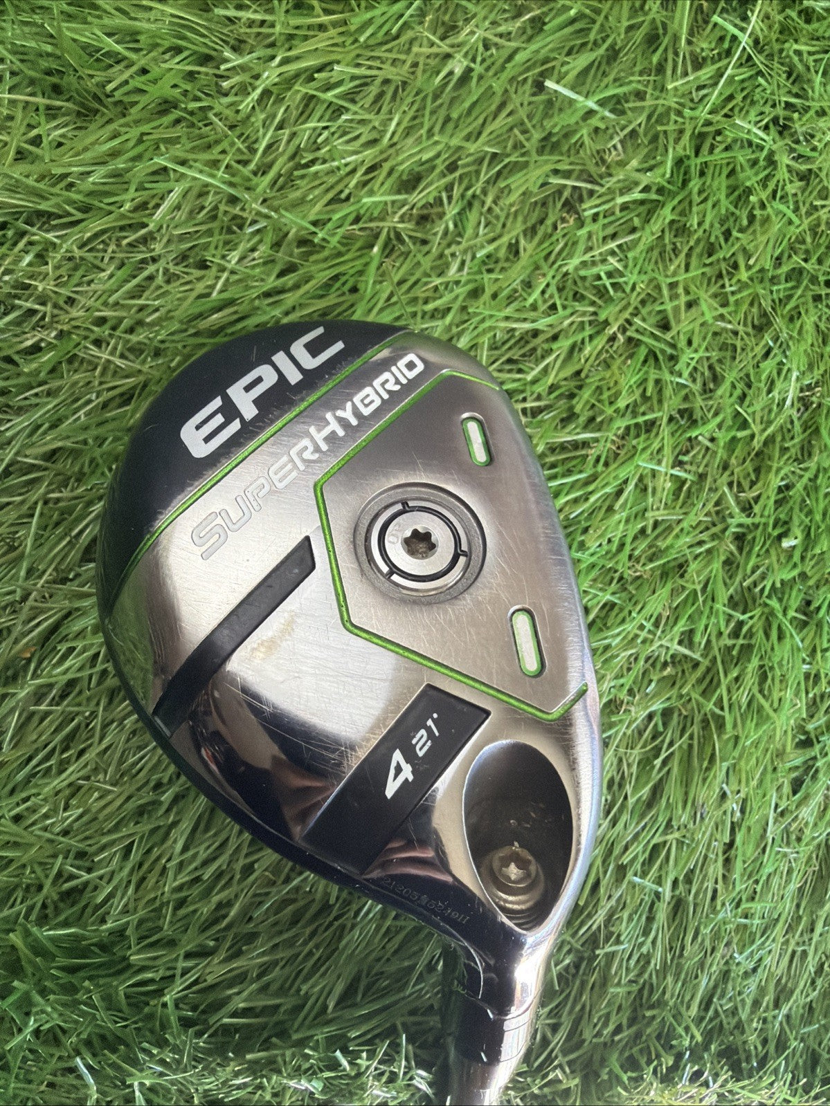 Callaway Epic SuperHybrid 21° 4H Adj Loft RH SpeedFiber fc75HY F4 Stiff Flex 40"