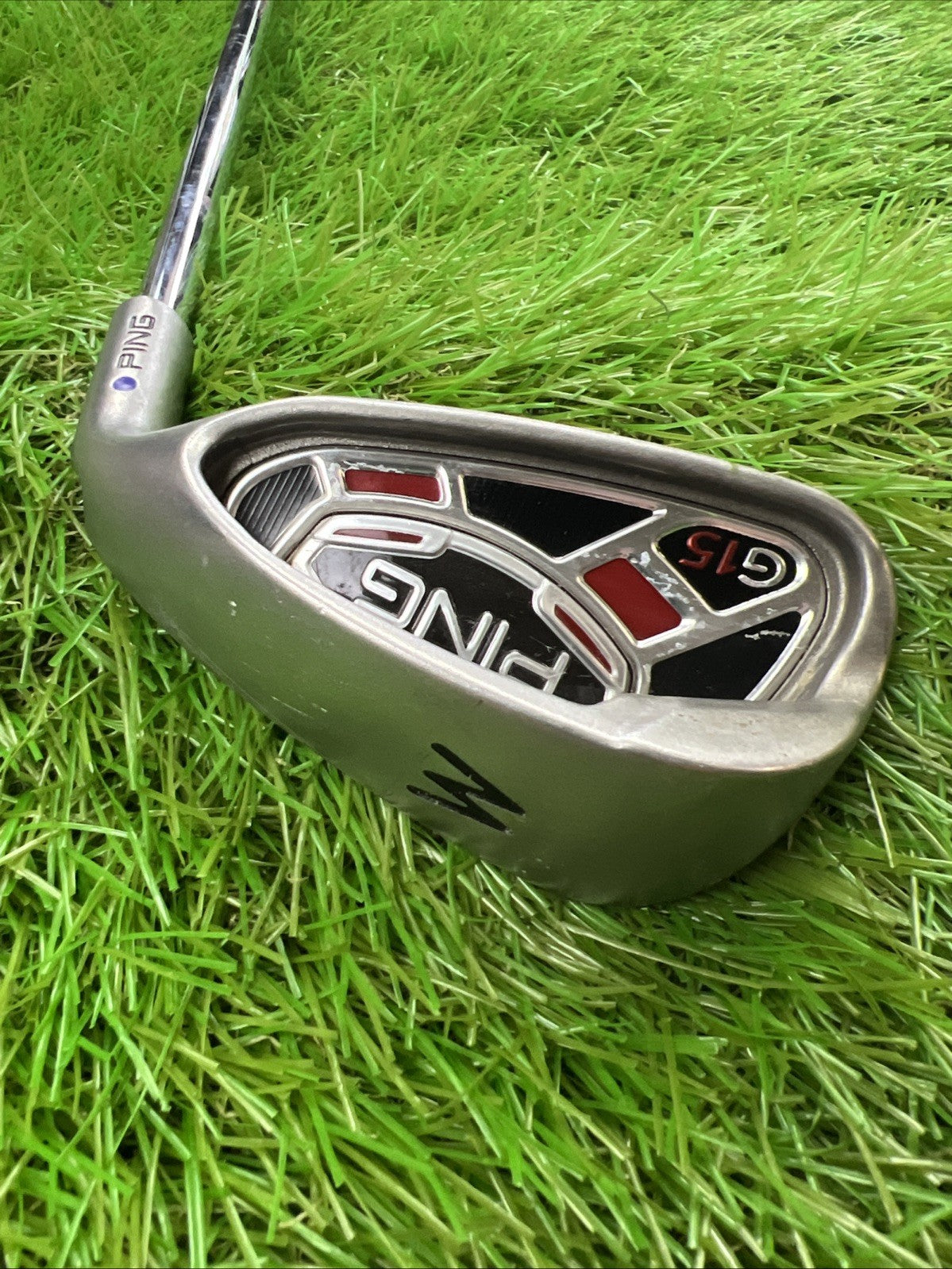 Ping G15 Pitching Wedge Blue Dot RH AWT Regular Flex Shaft 35"