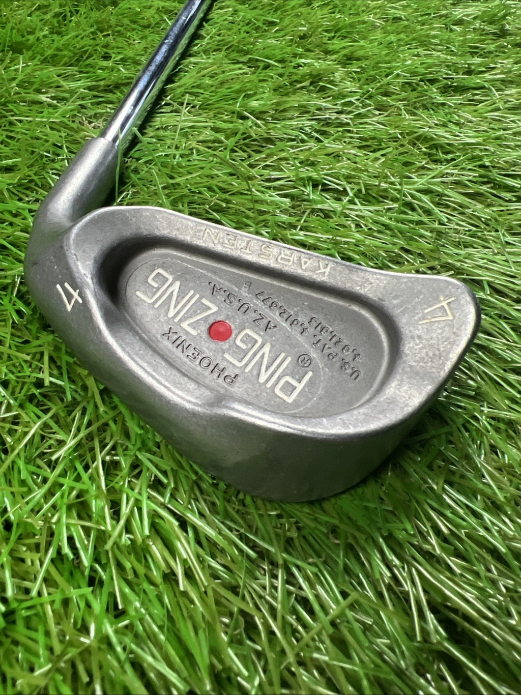 Ping Zing 4 Iron Red Dot RH Ping KT-M Stiff Flex Shaft 38.5"