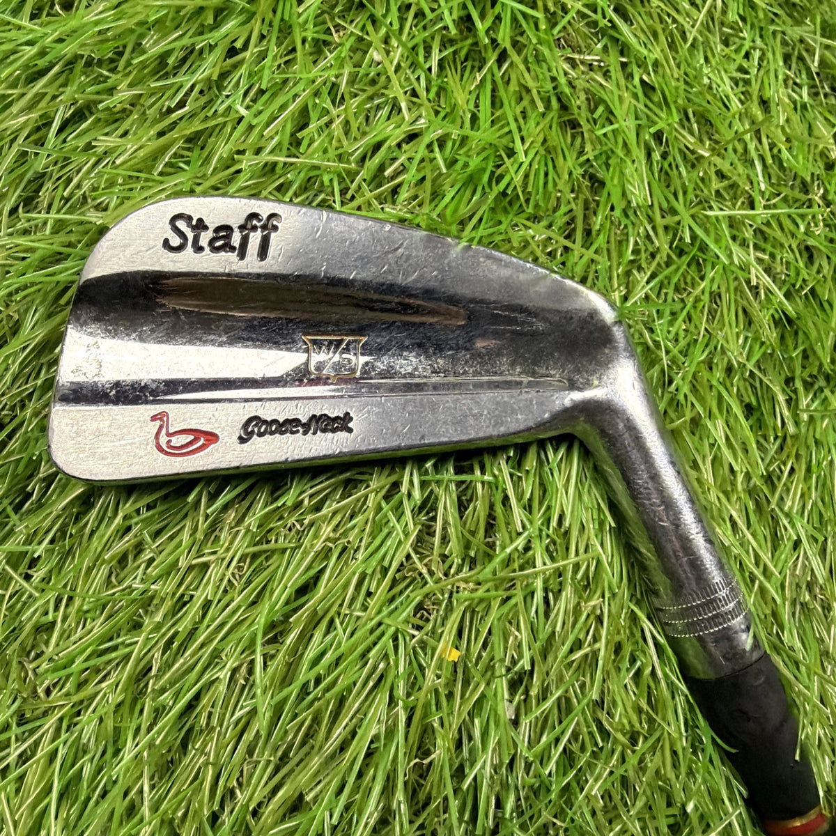 Vintage Wilson Staff 2 Iron Goose Neck RH Stiff Flex Dyna Step Shaft 39.5"