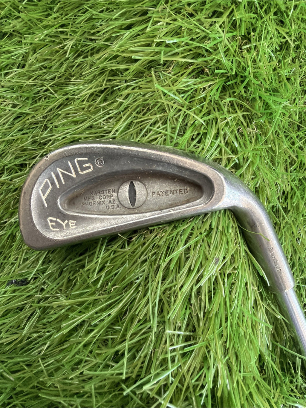 Ping Eye 3 Iron Cat Eye Black Dot RH ZZ Lite Stiff Flex Shaft 39"