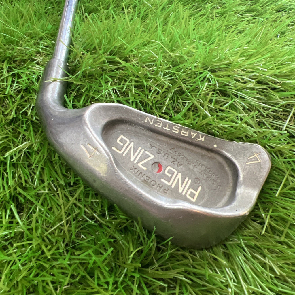 Ping Zing 4 Iron Orange Dot RH KT-M Stiff Flex Shaft 38.5"