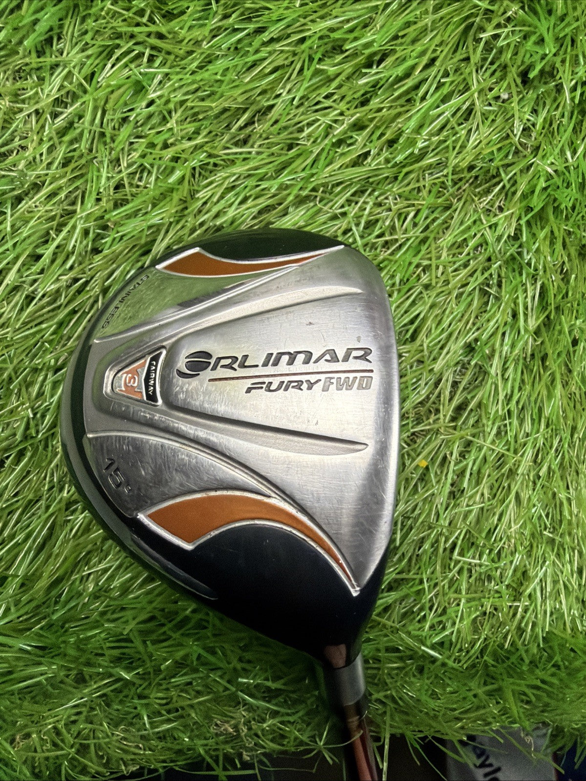 Orlimar Fury FWD 15° 3 Wood RH ALDILA NVS-HT Regular Flex Shaft 44"