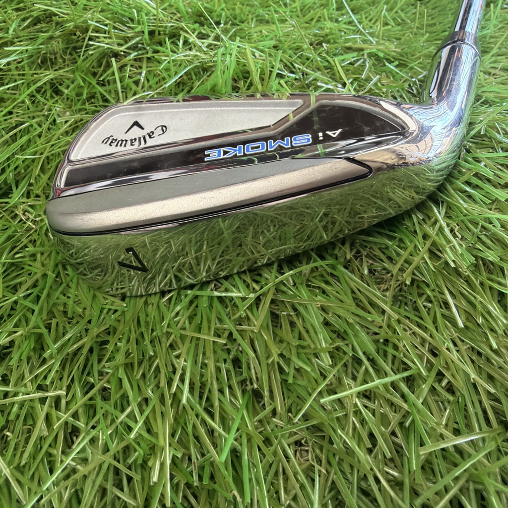 Callaway Paradym Ai Smoke 7 Iron LH Elevate MPH 95 Regular Flex Shaft 37.5"