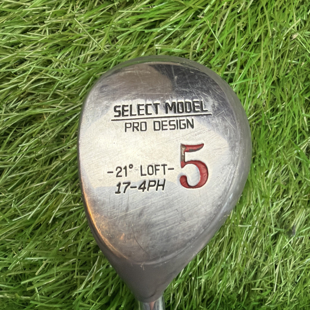 Select Model Pro Design 5 Wood 21° RH TrueTemper TT Lite Regular Flex Shaft 41"
