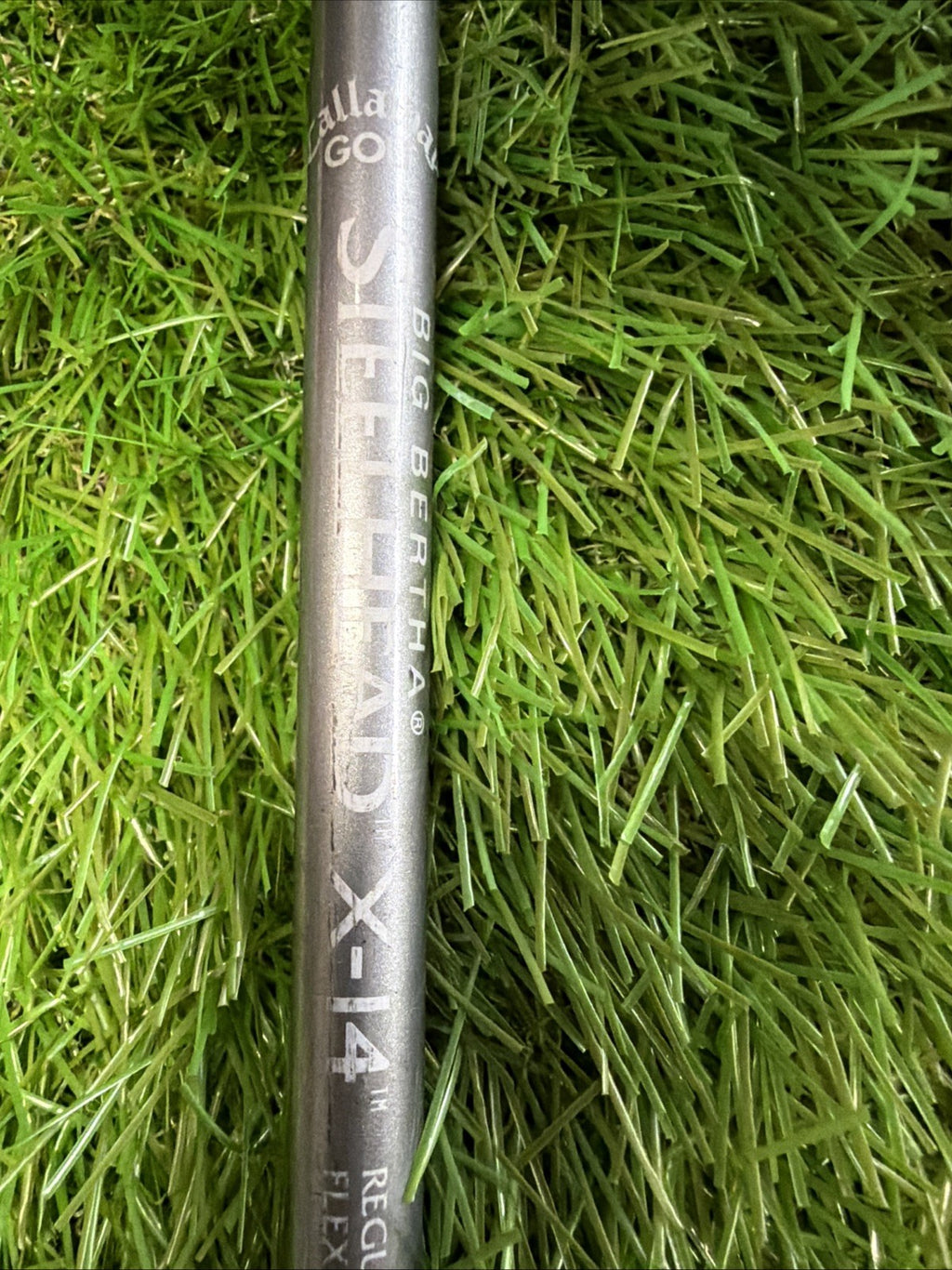 Callaway X-14 Steelhead 4 Iron RH Regular Flex Graphite Shaft 38.5"