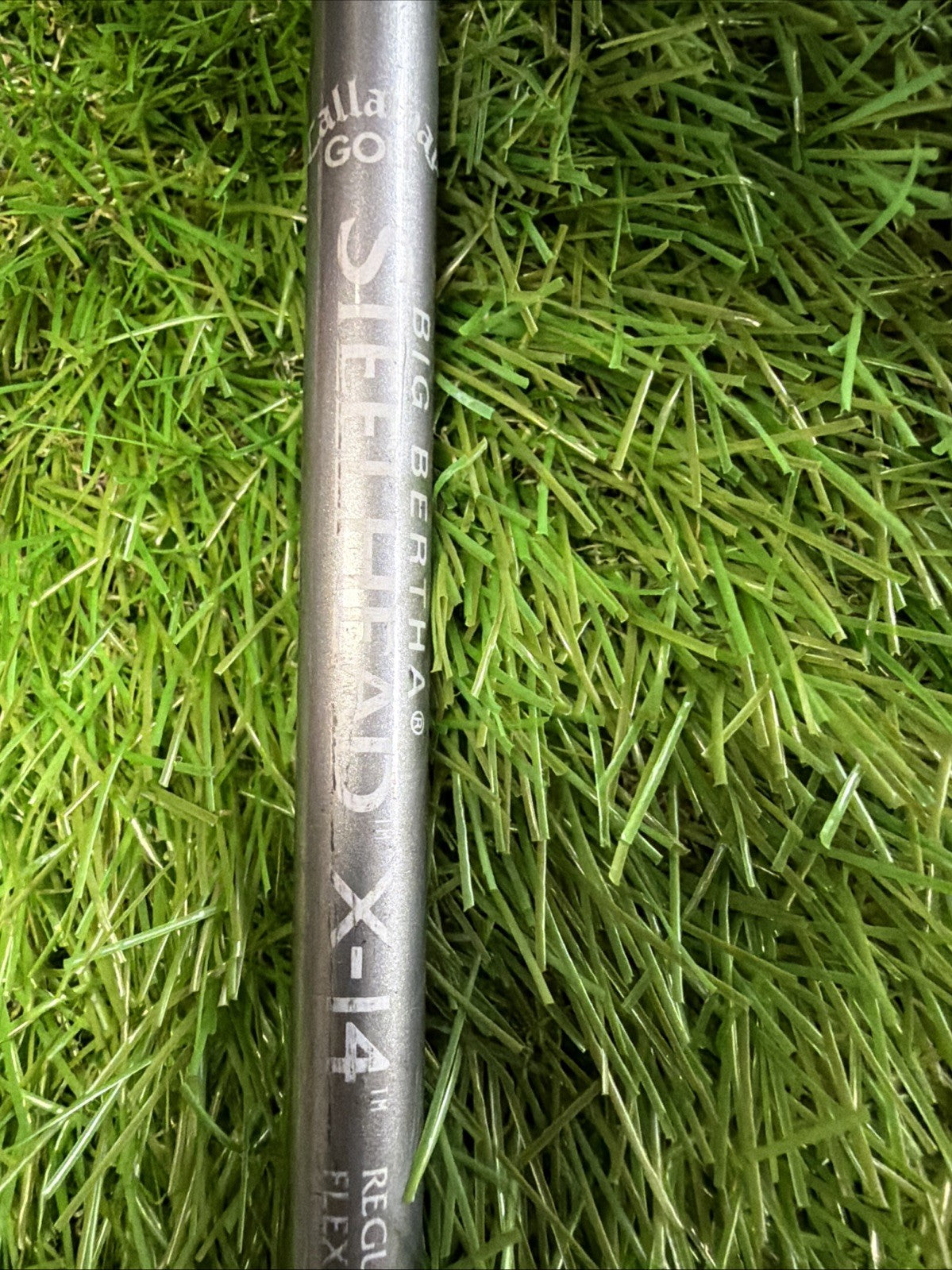 Callaway X-14 Steelhead 4 Iron RH Regular Flex Graphite Shaft 38.5"