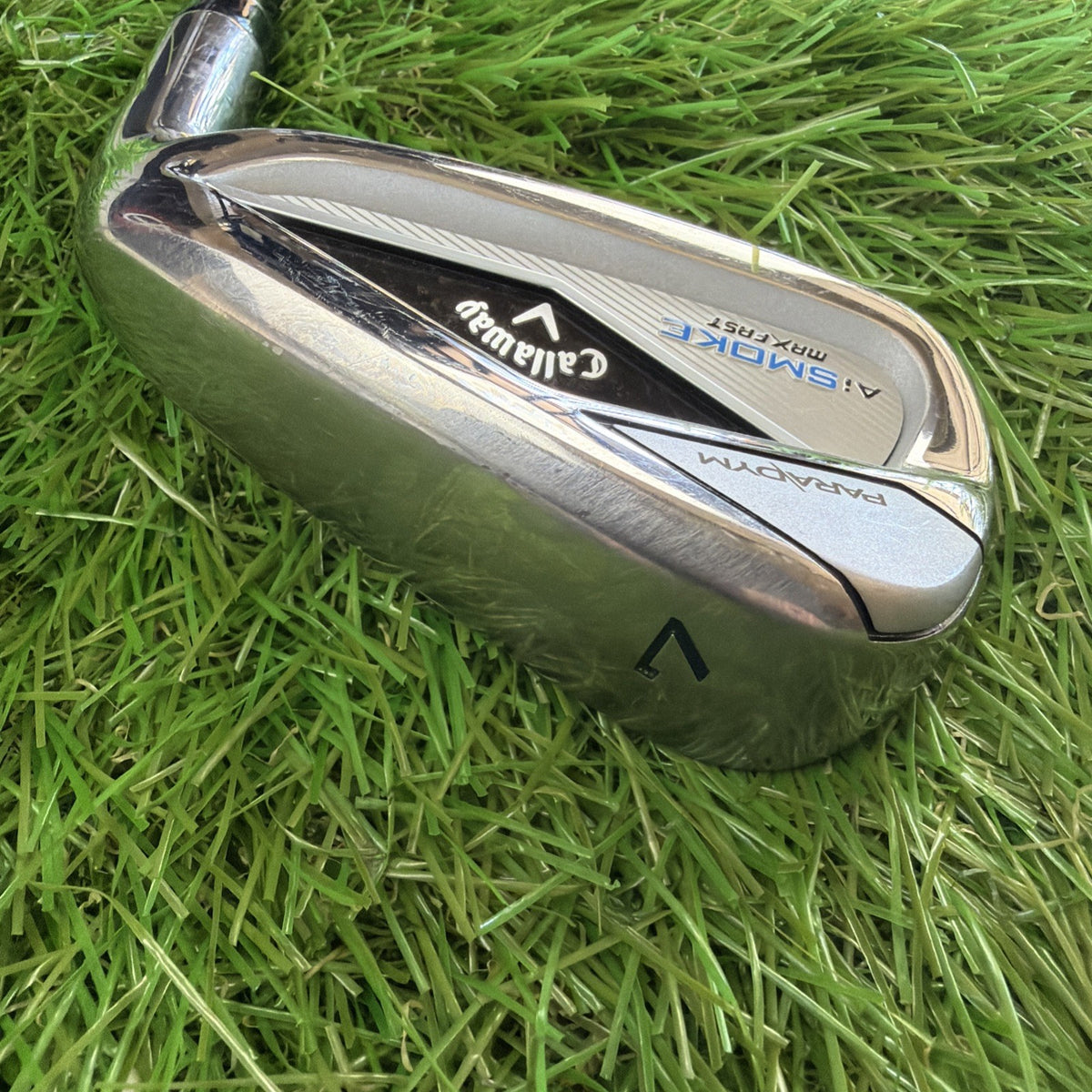 Callaway Paradym AiSmoke 7 Iron Max Fast RH TENSI 40 F2 Senior Flex Shaft 37.5"