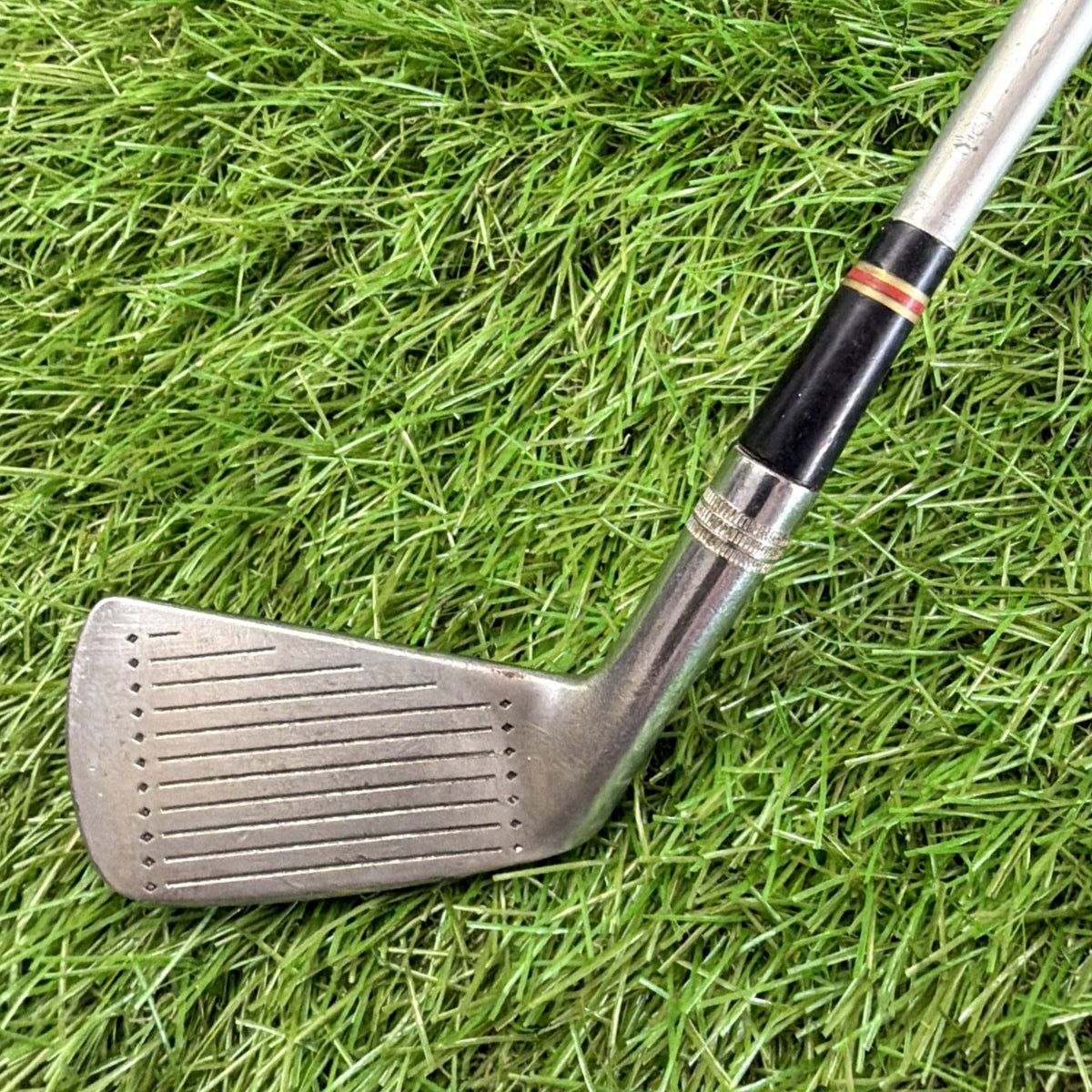 Vintage Wilson Staff Dyna Power 3 Iron RH Stiff Flex Aluminum Shaft Leather Grip