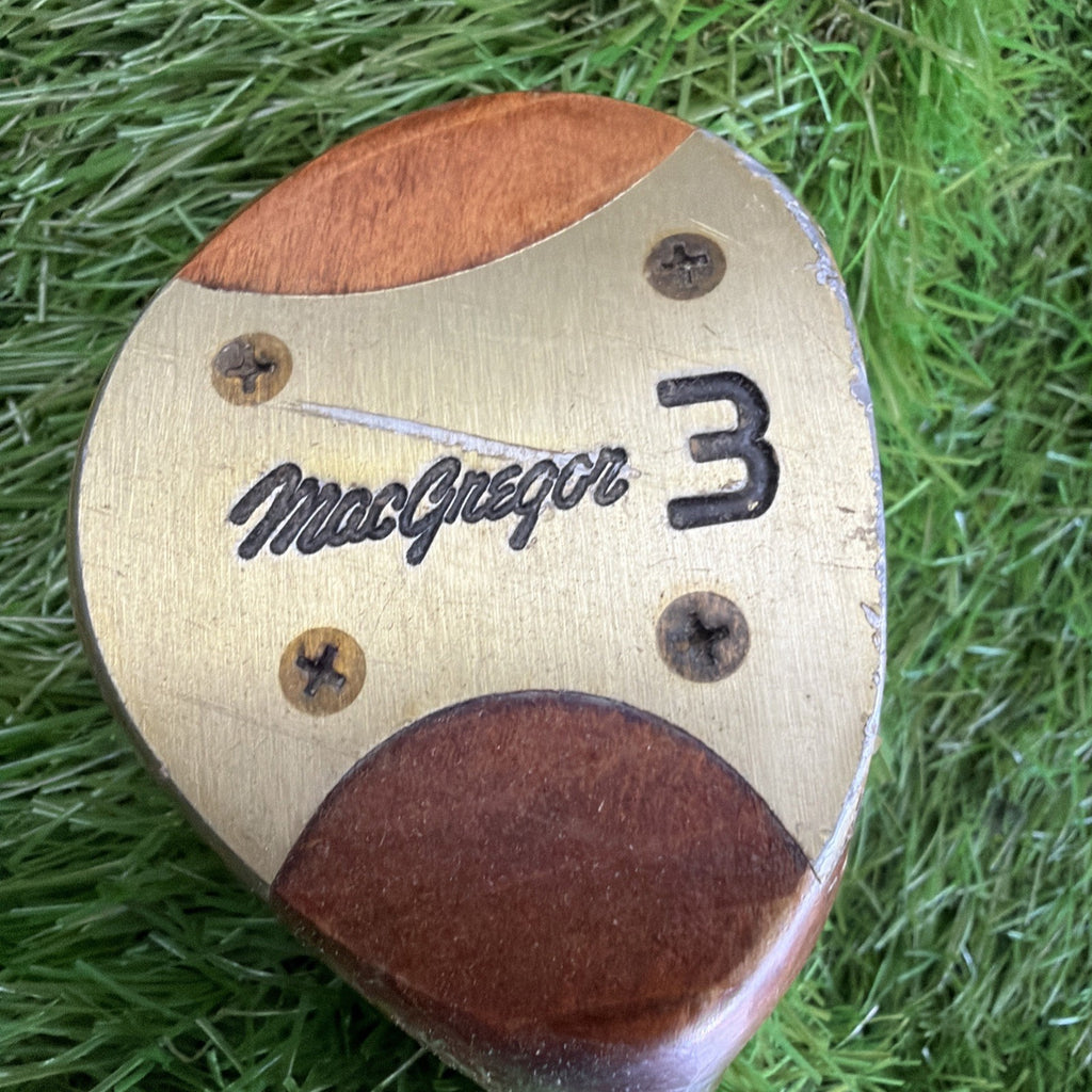 Vintage MacGregor Jack Nicklaus Golden Bear 3 Wood RH Regular Flex Shaft 43"