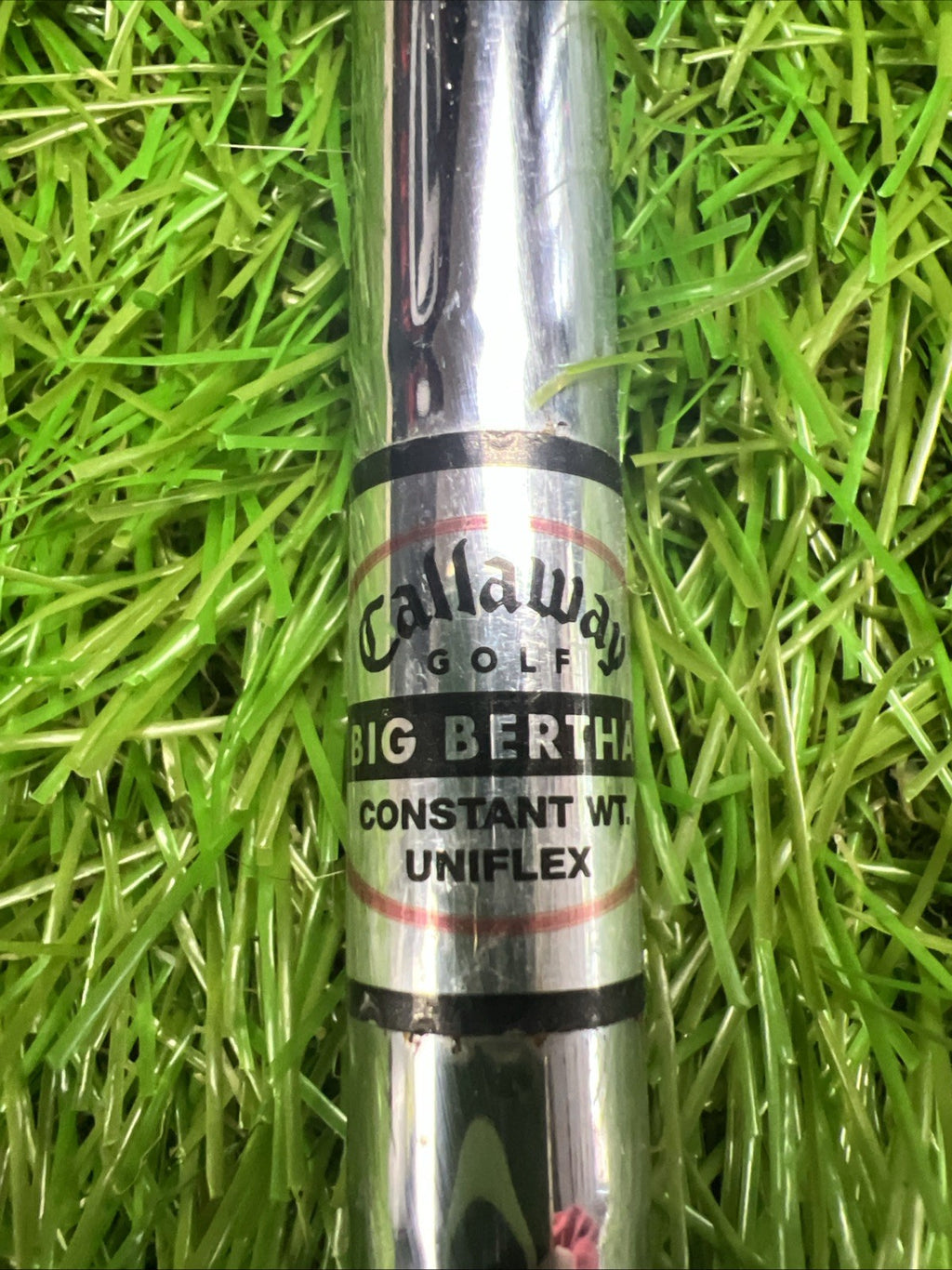 Callaway Big Bertha 6 Iron RH Uniflex Steel Shaft 37.5"