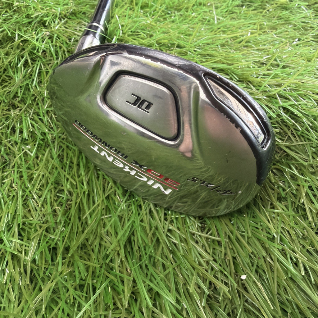 Nickent 3DX Ironwood 21.5° 4+H RH SR2 85g Stiff Flex Shaft 39.5"
